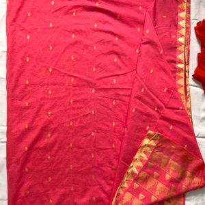 Poly Cotton New saree