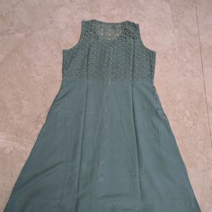 Sea Green Dress