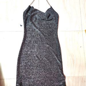 Urbanic Chain Slip Sliver Dress