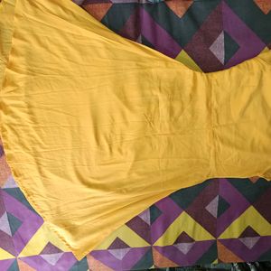 Yellow 2 Piece Kurti