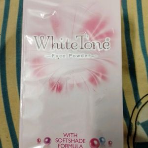 White Tone Face Powder With Soft shade Formula