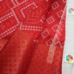 Badini Saree With Blouse