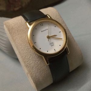 Sonata Golden Watch