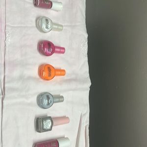 Combo Of 7 Nail Paint Shades