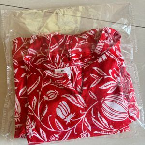 Red Printed Kurti