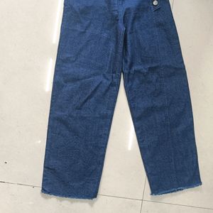 Side Button Jeans