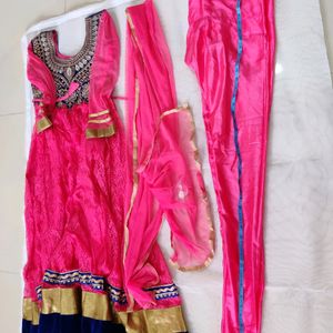 Anarkali Kurta Pant Dupatta