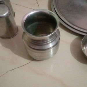 Stainless Steel Dinner Set