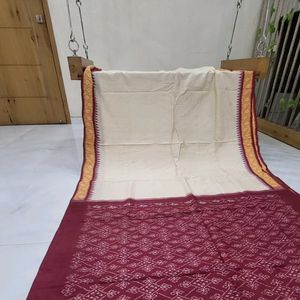 Ikkat Silk Saree