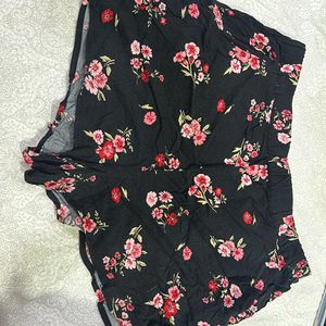 H&M Floral Shorts