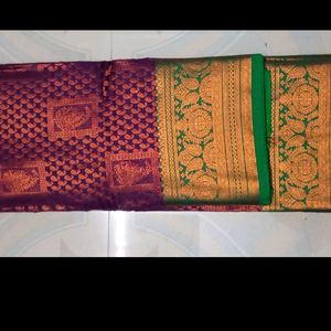 A New Brand Copper Silk Saree