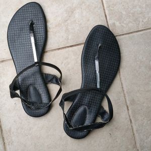 Bata black sandals