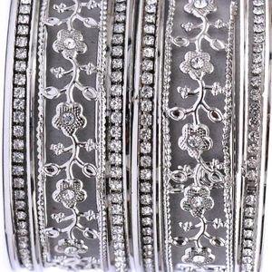 Shivarth Bangles set Black oxidized Jewellery