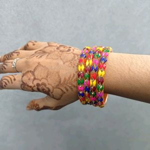 Stylish Trend Multicolor Bangles For Womens