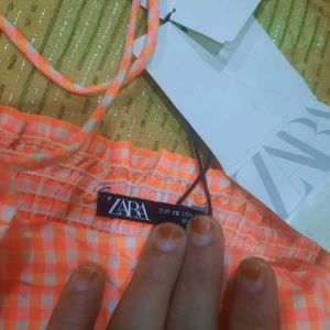 Zara Branded Top