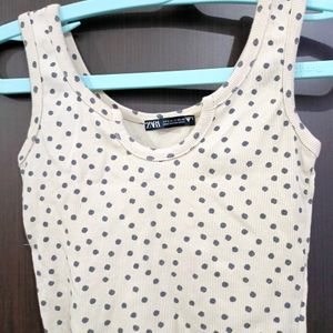 Zara Crop Length Top