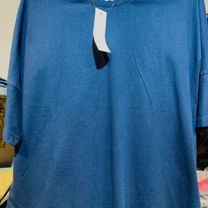 Oversized Tshirt Heavy Gauge Size (L) Puff Print