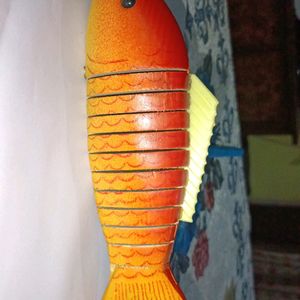 Wooden Handmade Fish Showpiece