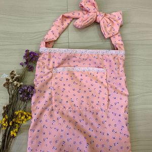 Peach Tote Bag