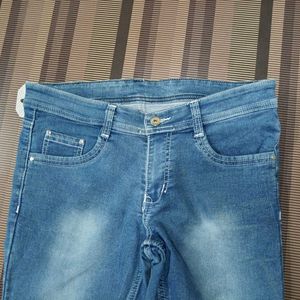 Z-60 Size 34 Slim Fit Women Denim Capri