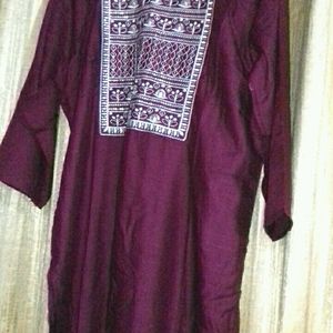 Pick any 1 long Kurta, 3/4 Sleeves, Size XXL.