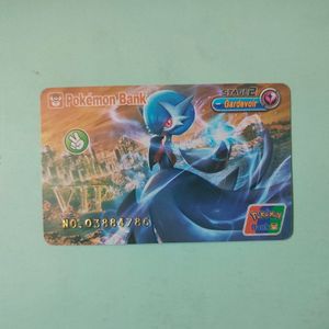 Pokemon Bank Card (Gardevoir Edition)