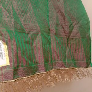 Double Color Silk Duppta