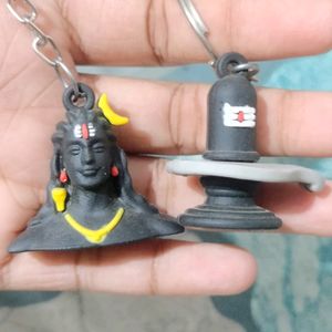 Shiv Ji Keychains Combo