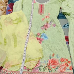 Kurti Salwar And Dupatta Set