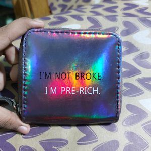 Cute Holographic Wallet