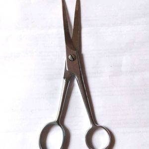 Used Silver Hair Cutting Scissors 6.5inch