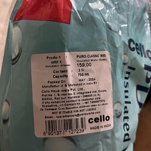 Cello Water Bottle