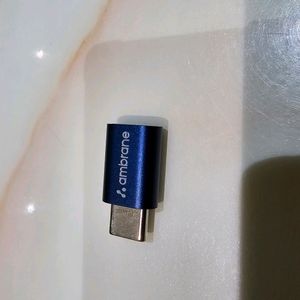 Ambrane Micro Usb To Type C Otg