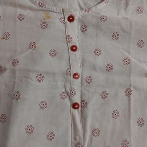 Traditional White Kurta