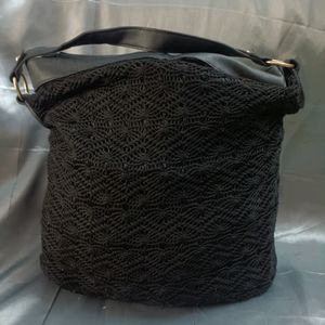 Branded Crochet Purse