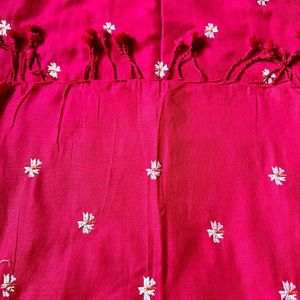 One Day Rs 500 Offer, Brand New Emb Handloom Saree