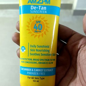 DR. RASHEL AM2PM Detan Sunscreen , Like New