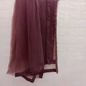 Mauve Designer Lehengacholi