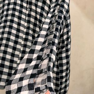 Checks Formal Shirt With Cute Pattern