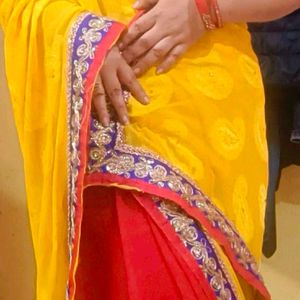 Saree.. Blouse Not Attached