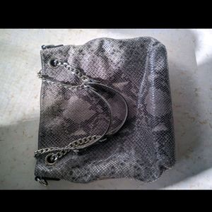 Michael Kors Python Embossed Leather Bag