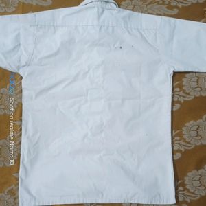 Boys School White Shirt