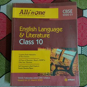 Class 10 (Allinone) English Language And Literatur