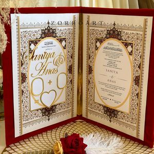 Nikah Nama Booklet Wedding Customized