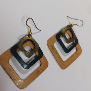 3 set golden earrings combo