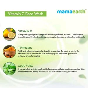 Mamaearth Vitamin C Face Wash - 100ml