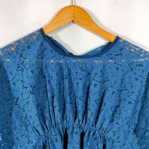 Blue Casual Kaftan (Girl's)