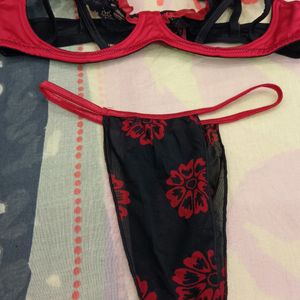 Intimates Brief Bra Set