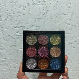 mars glitter eyeshadow pallet