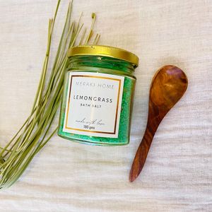 Lemongrass Bath Salt- FREE SPOON